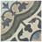 Evoque Arte Carthusian 10" x 10" Porcelain Patterned Wall & Floor Tile