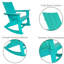 Shabaz Outdoor Rocking Plastic Chair-718832414