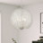 Ludie 4 - Light Steel Dimmable Globe Chandelier-235561689