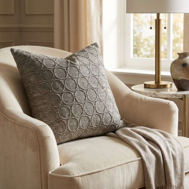 Coussin Halo Knights Luxury, 18 po x 18 po