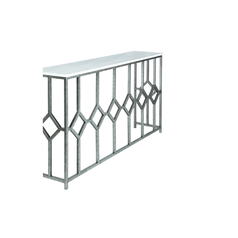 Napoleon Large Console (72"L), Royal Silver