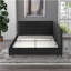 Structure de lit tapissier Ilko-1142907499