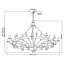 Augill 12 - Light Waggon Wheel Chandelier