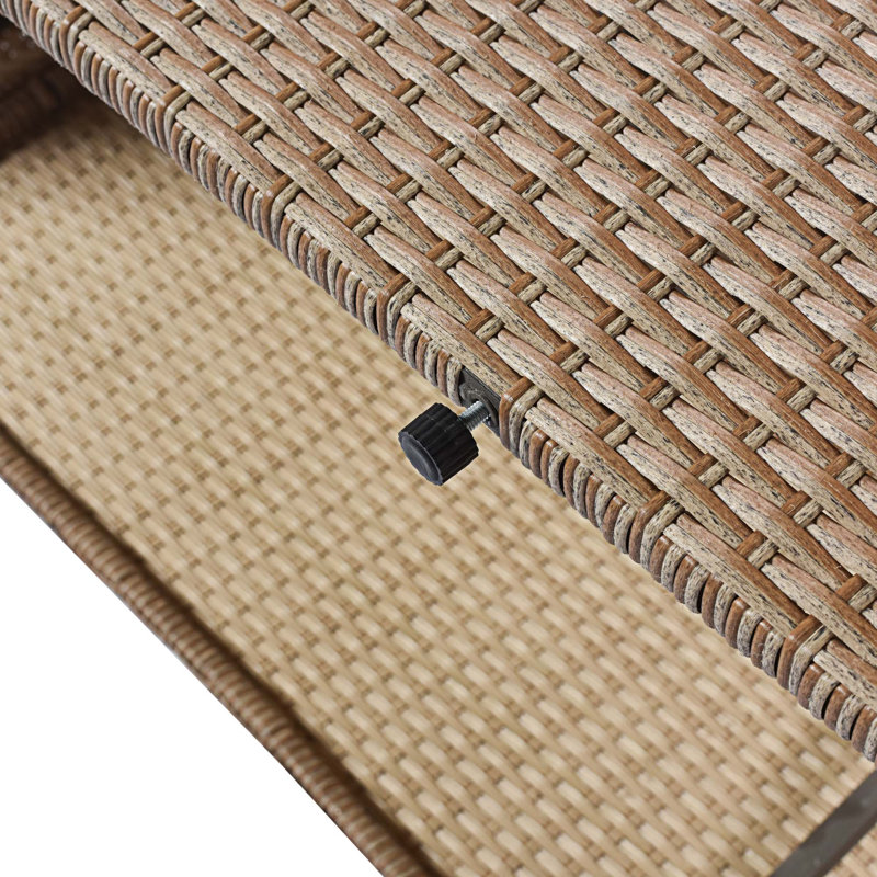 Ensemble de conversation avec canapé 4 pièces Brenna, Beige
