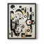 ABSTRACT Series CCCCLXIX - Impression encadrée de qualité supérieure - Prêt à être accroché - Aucun clou requis-1231886331-1231886220