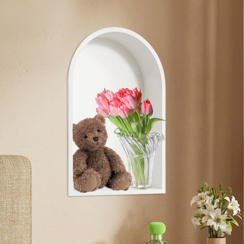 Niche de douche en acier inoxydable 13,11 ** 3,94 * 19,09 po, douche encastrée, Acier inoxydable, blanc