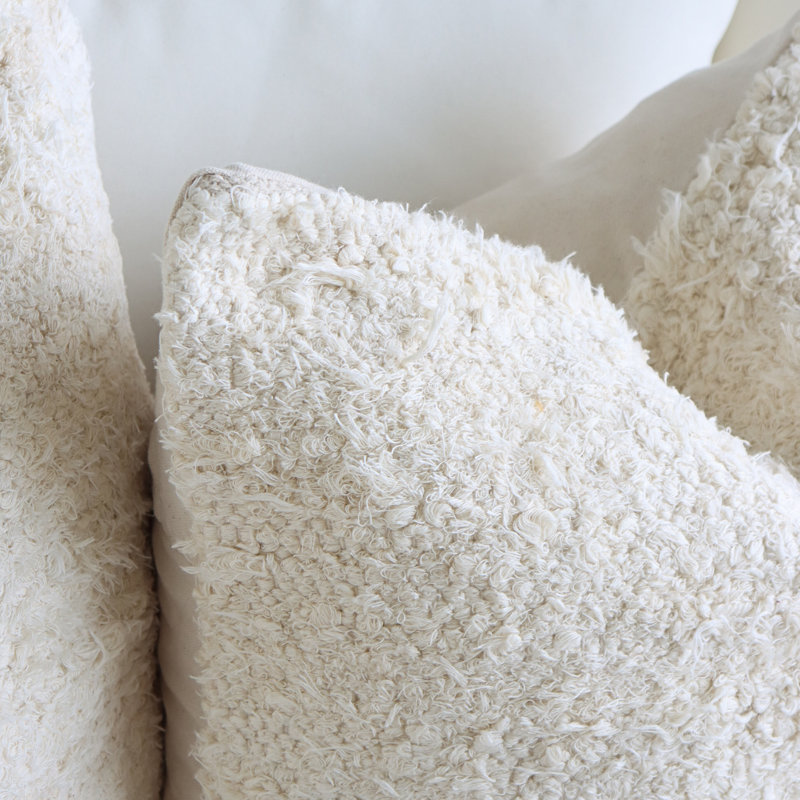 Cotton Pillow Cover, Square 20"
