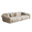 Coussin modulaire beige en polyester-1410789446-1410789445