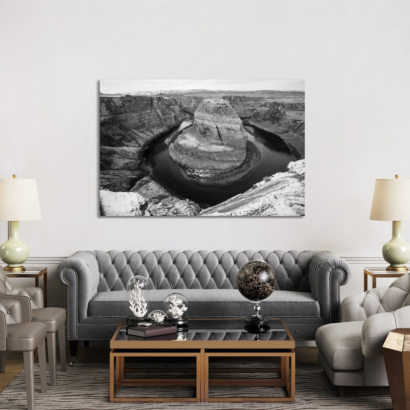 Scenic View Of Horseshoe Bend, Arizona, USA - Wrapped Canvas Print, 152.5 cm H x 101.5 cm W