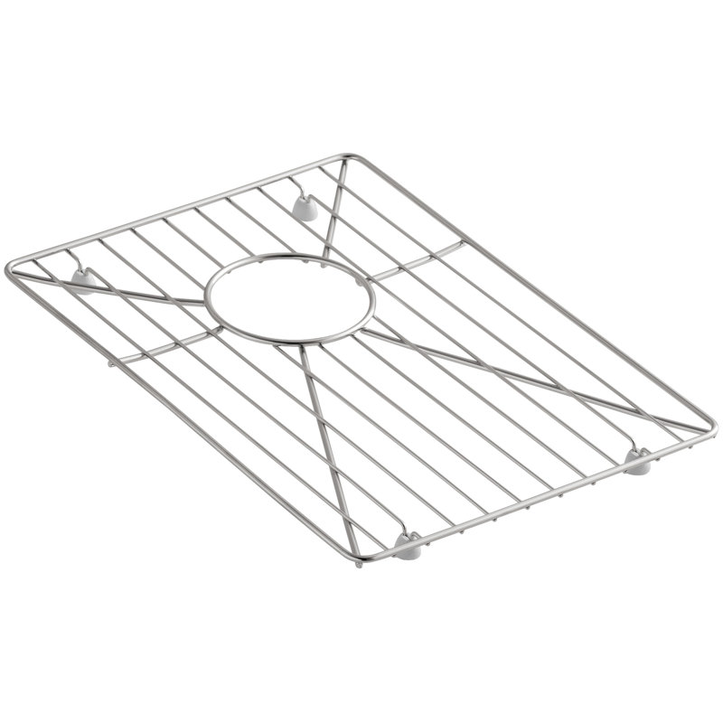 Vault™ Stainless Steel Sink Rack for Right Basin, 15-15/16