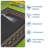 Waterproof Reversible Outdoor Rug 9x12ft – Lightweight Collapsible Plastic Straw Patio Carpet – Easy Clean, Modern Edgeed – For Patio, RV, Deck, Camping, Beach – Black Brown, USA-1477670526-1477670524