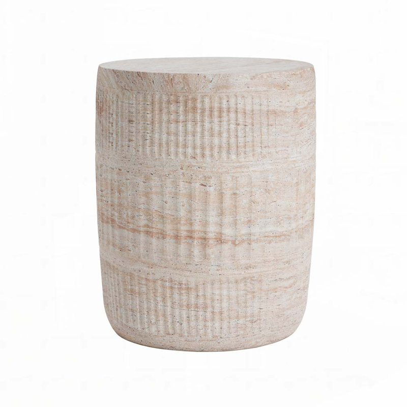 Table d'appoint d'extérieur en béton