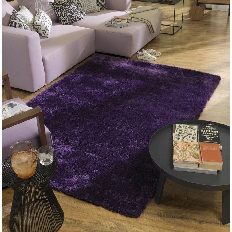 Soft Solid Colour Hand Woven Area Rug