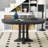 Farmhouse Extendable Dining Table Round Dining Table-463835548