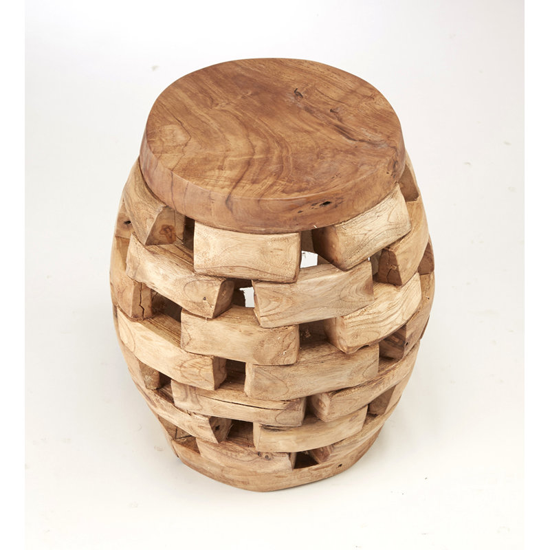 Tallega-Pieced Garden Stool
