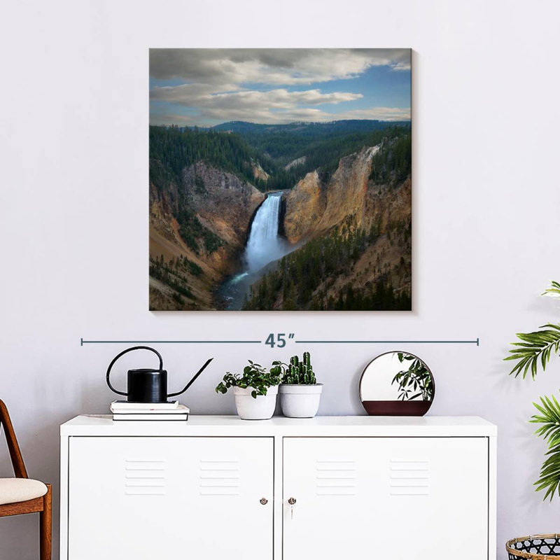 Alvord Upper Falls In Yellowstone