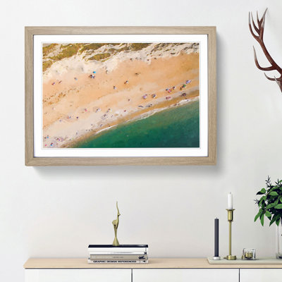 Durdle Door Beach in Wareham - Picture Frame Graphic Art Print