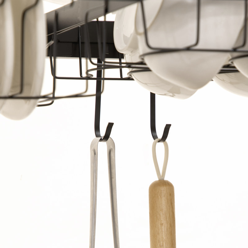 Adjustable Steel Over The Sink Dish Rack