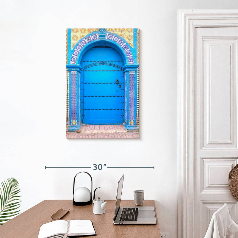 Door In Morocco, 30" H x 20" W