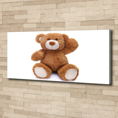 Teddy Bear - Wrapped Canvas Print