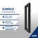 Kamaya XL 64-68" W x 80" H Single Sliding Frameless with StarCast by EnduroShield