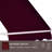 Arlmont & Co. 71'' W x 86.5'' D Polyester Cover Retractable Door / Window Awning-1606467156
