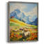 LANDSCAPES Series CCXL, reproduction encadrée - bois massif-1408923755