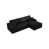 Chaise noire gauche
