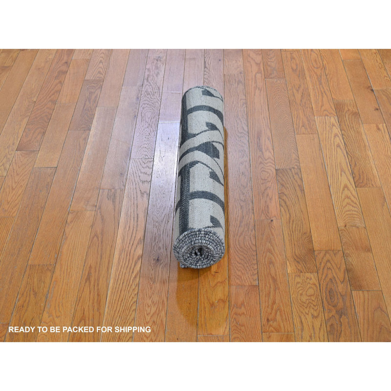 Marvyl One-of-a-Kind 2'7" X 10' Runner Wool Area Rug in