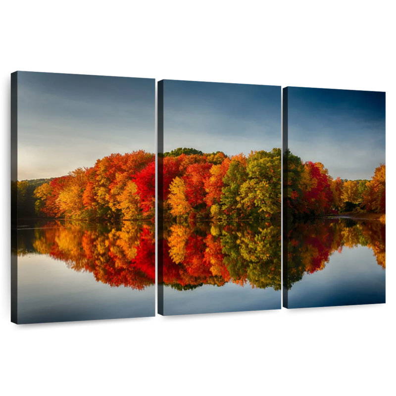 Alvord couleurs d'automne, H 42 po x l 65 po
