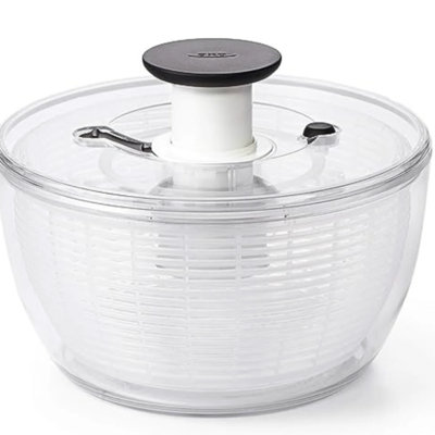 OXO Good Grips Large Salad Spinner - 6.22 Qt., White