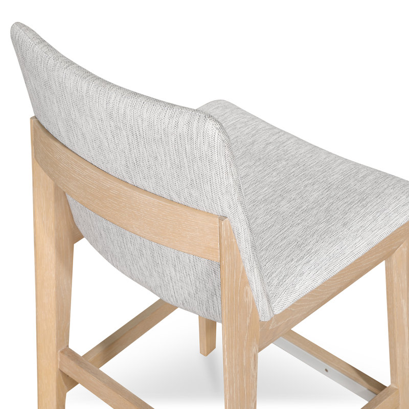 Deco Oak Light Grey, Counter Stool (26" Seat Height)