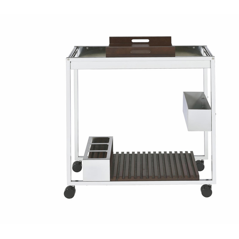Chariot de service Lisses chrome