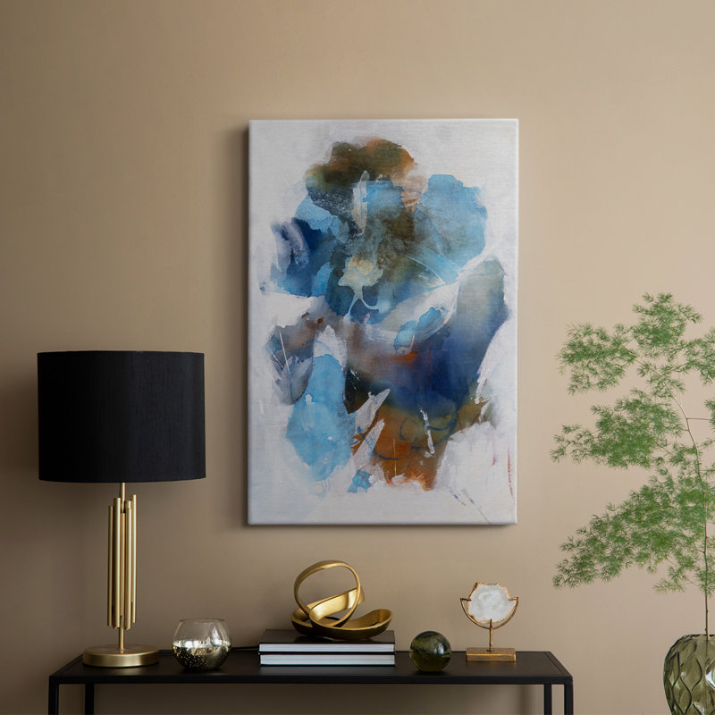 Misty Blue II - galerie sur mesure, H 27 po x l 18 po