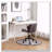 Eldon Diamond Tufted Adjustable Swivel Office Chair,Gray-665095460