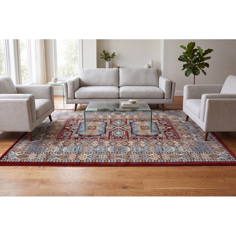 Attell Oriental Indoor Rug, Rectangle 7'10" x 11'2"