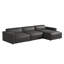 Canapé modulaire en cuir Hamall Nathan-370905937-370923899