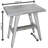 CoastalVogue’s 18" W Teak Shower Bench-52816723-52816724