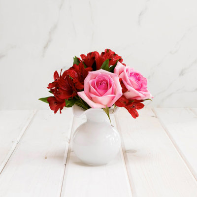 Hibiscus Glass Vase