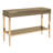 Noelle 47.5'' Glass Top Console Table-591569381