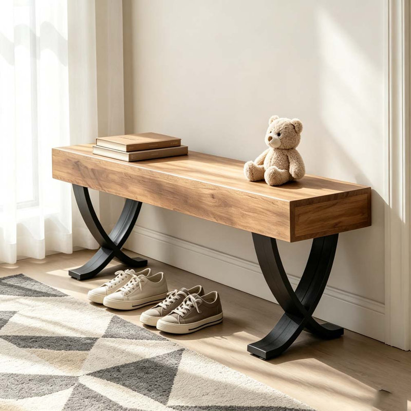 Banc pour plante, tabouret de bout de lit élégant