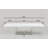 Maximo White Silver Dining Table (High Gloss)-42908555