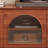 Retro design solid wood TV cabinet