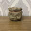Unscented Jar Candle with Stone Holder