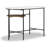 Hever Marble Top Metal Base Writing Desk