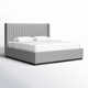 Chamblis Upholstered Wingback Bed