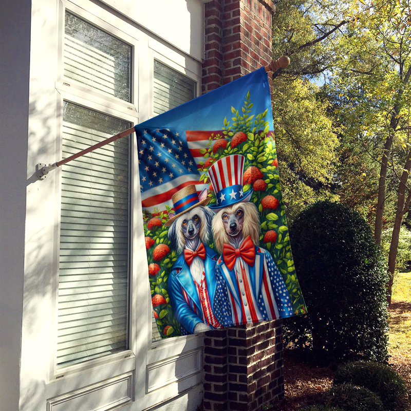 Drapeau «All American House», Chien chinois à crête