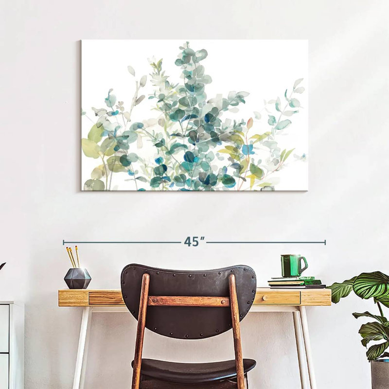 Harnek Eucalyptus White II, 26" H x 39" W