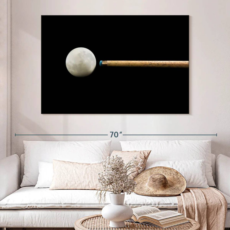 Balle de lune Senne Cue, H 34 po x l 51 po
