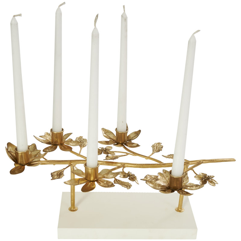 7.05'' H Iron Tabletop Candelabra